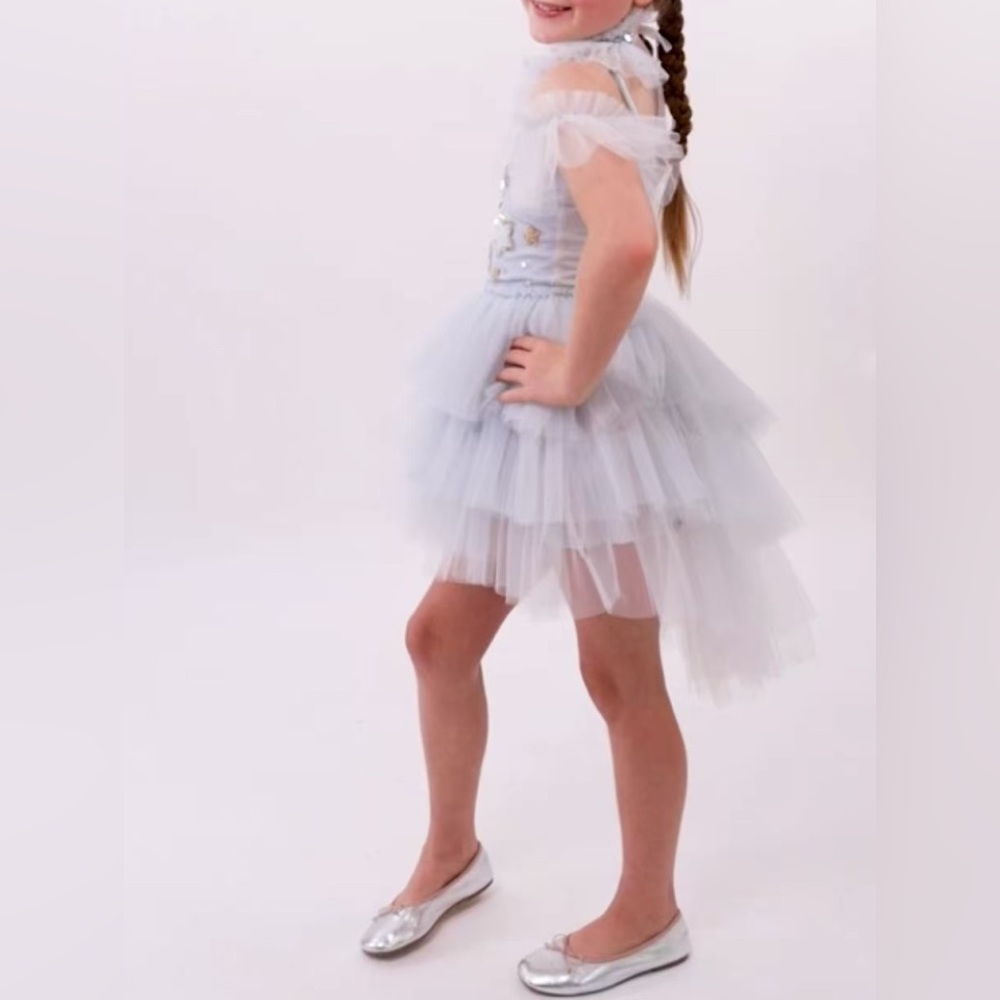Tutu du monde Kids Starry Sky blue Dress - Picture 4 of 4
